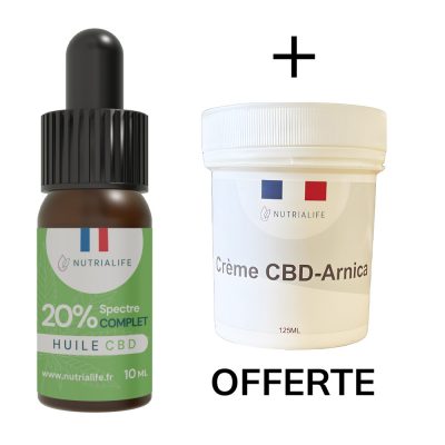 Nutrialife - Spectre Complet 20% + Crème arnica offerte