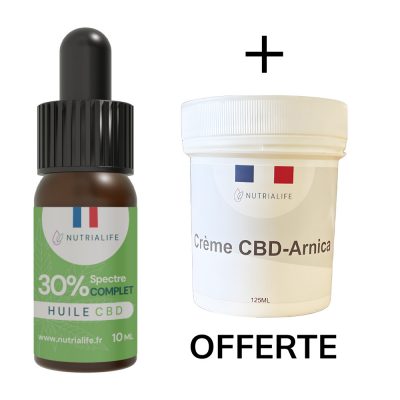 Nutrialife - Spectre Complet 30% + Crème arnika offerte